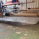 汽車斜坡板防滑紋路