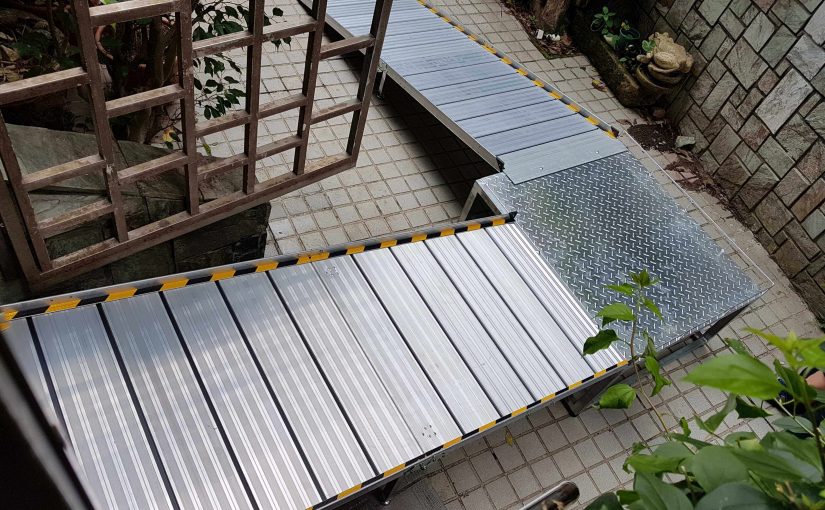 活動斜坡板組合完成