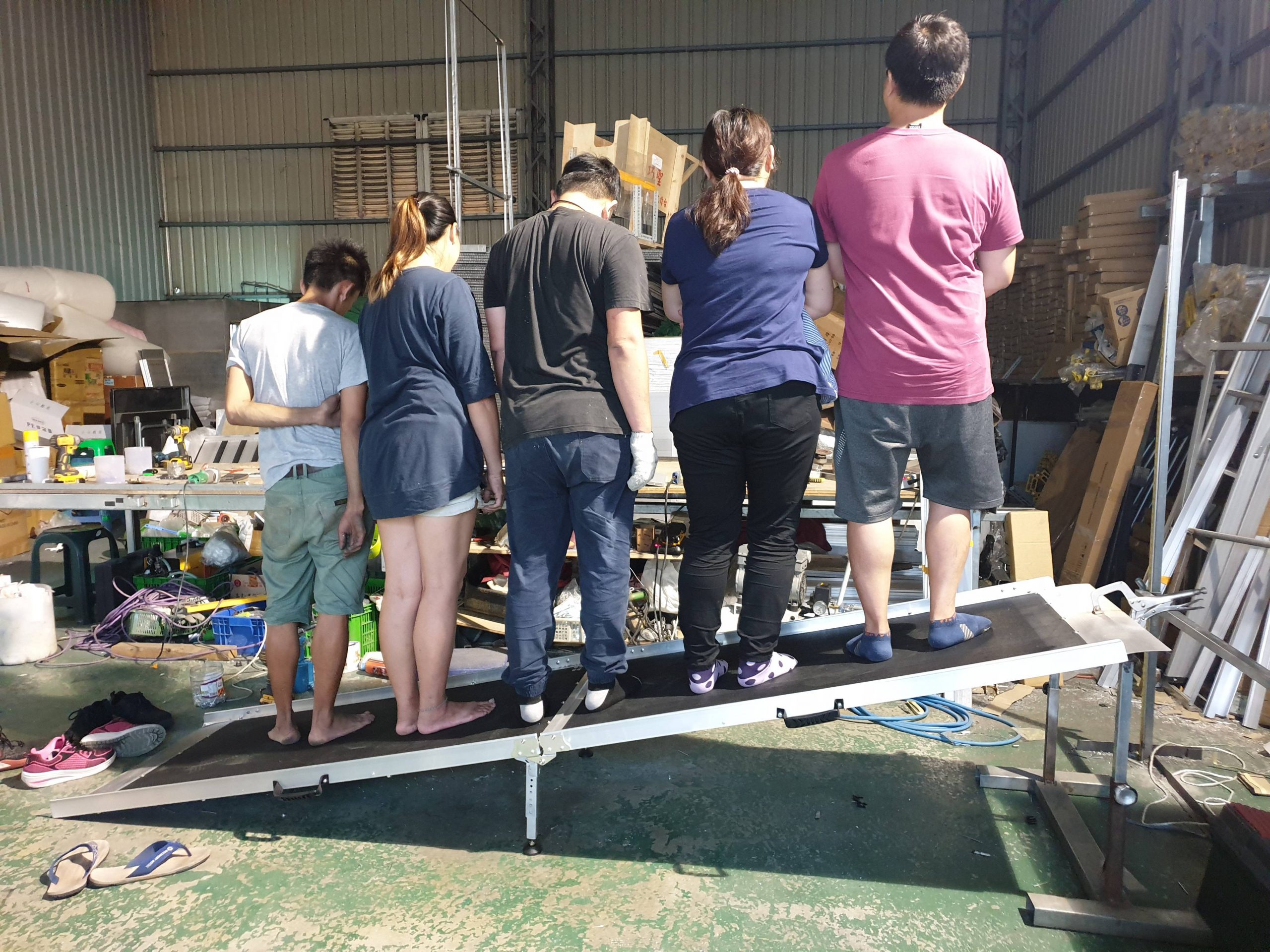 Half-fold Ramps Fiber-glass load capacity 300 KG. 