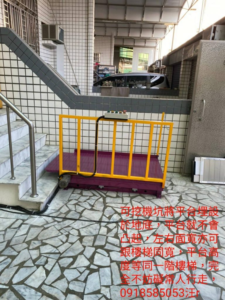 Hydraulic lifting platform 