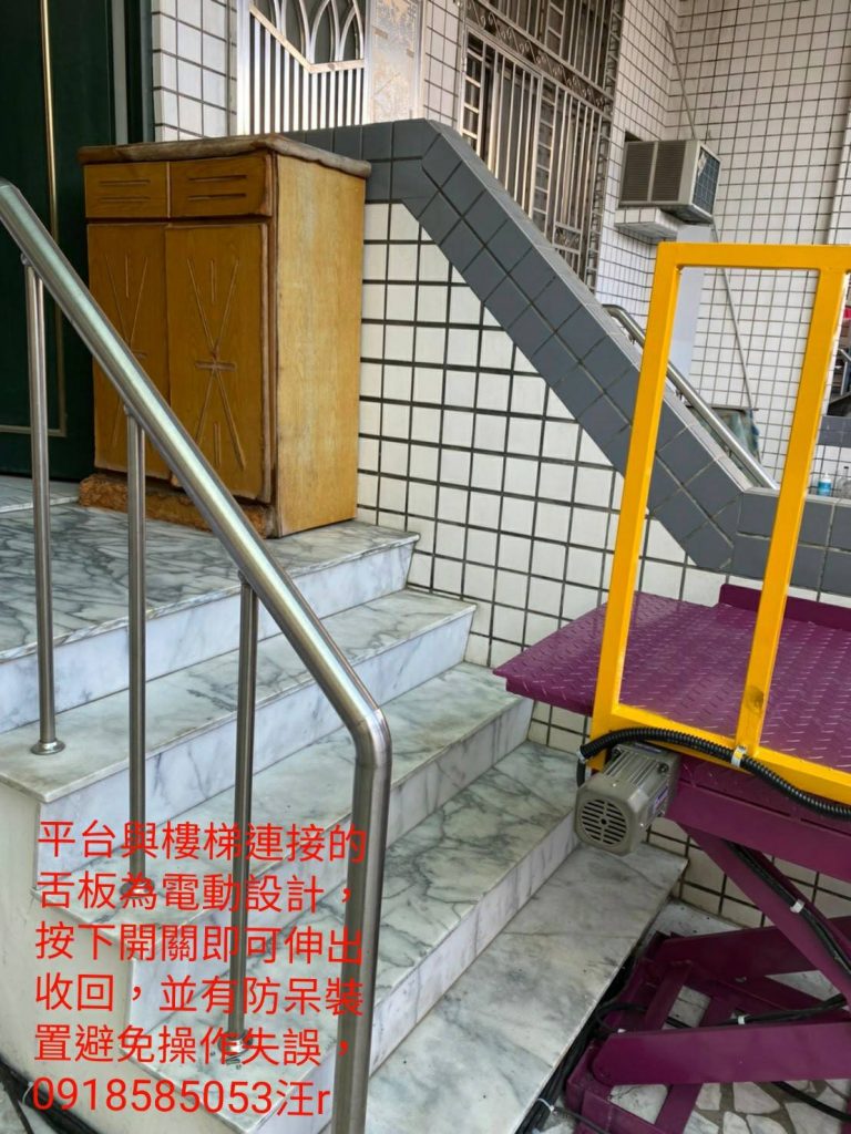 Hydraulic lifting platform