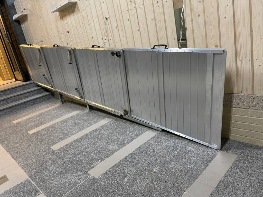 Wall-mount Ramps dimensions on demands