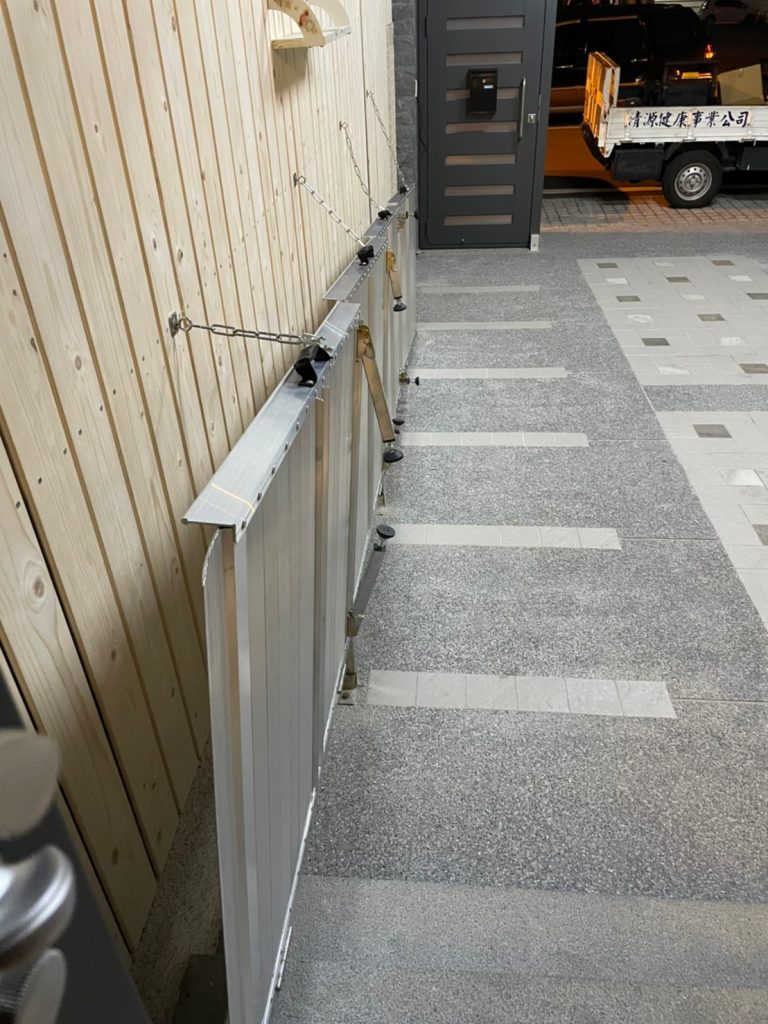 Wall-mount Ramp 500 KG SGS load report.