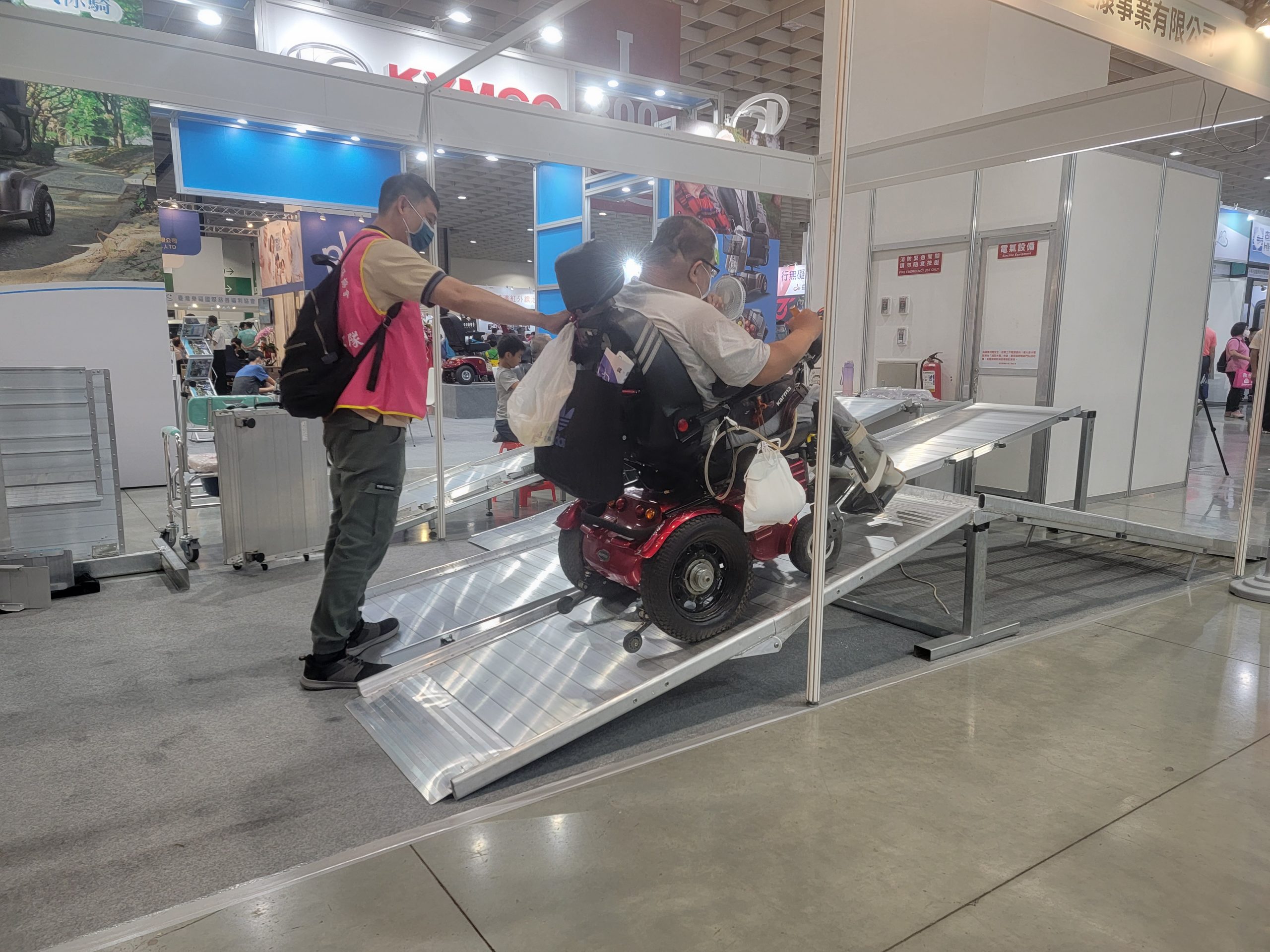 We put the entire series on display for customers to verify.