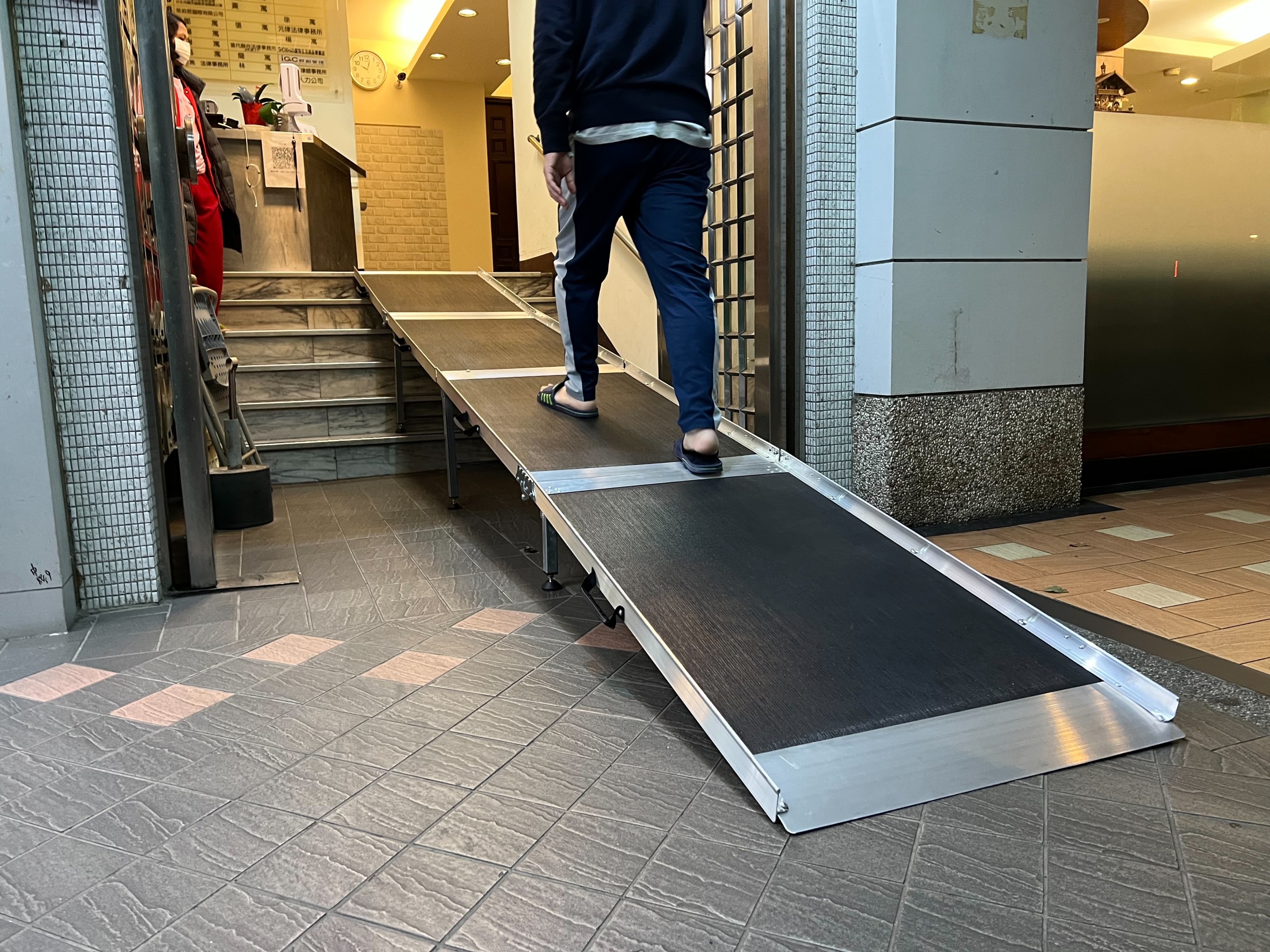 Modular Ramps Fiber-glass Material 500 CM long