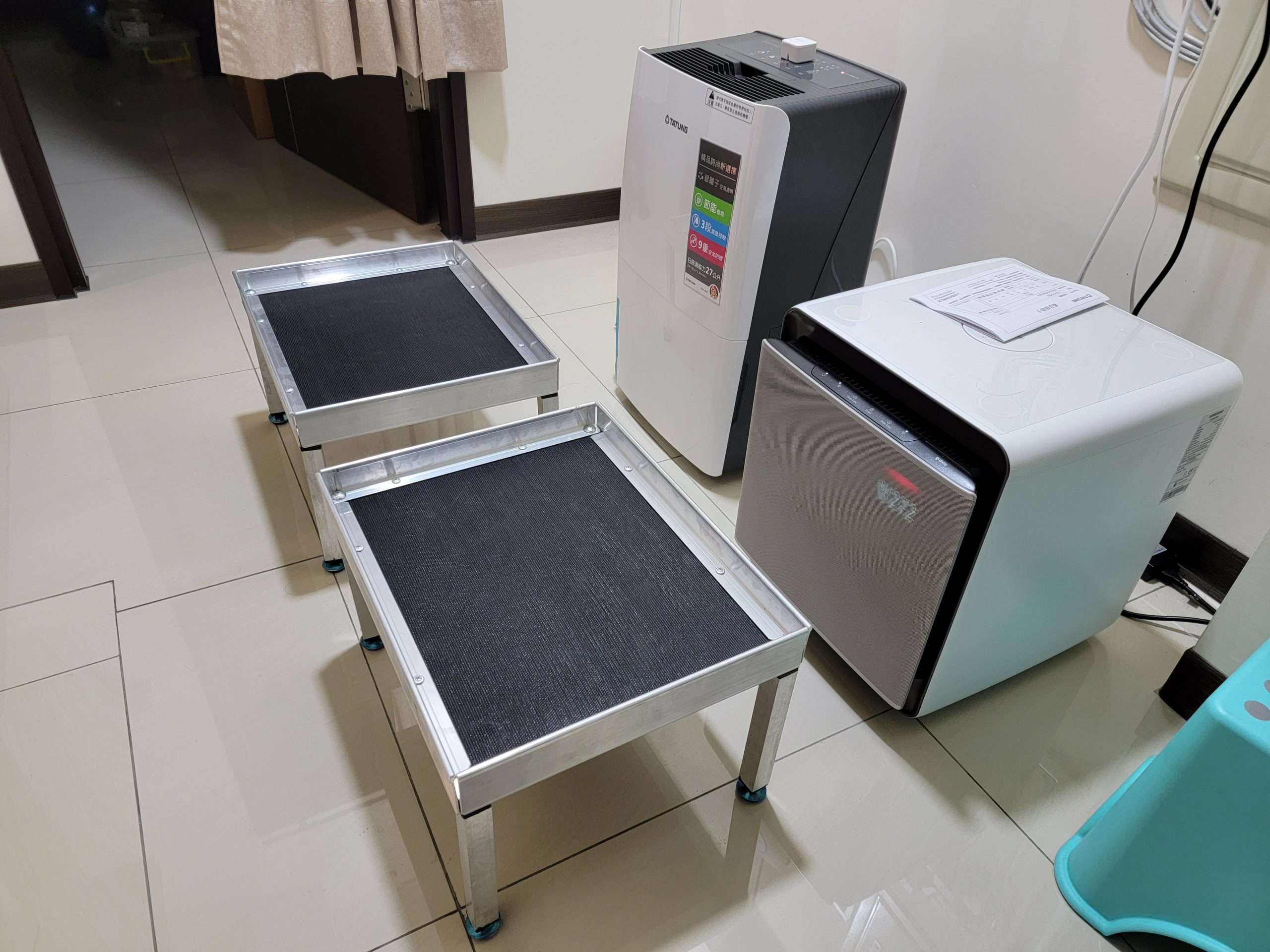 Fiber-glass platform