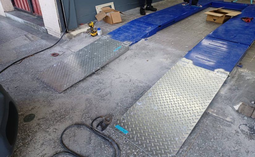 Car Service customize a lifting ramp