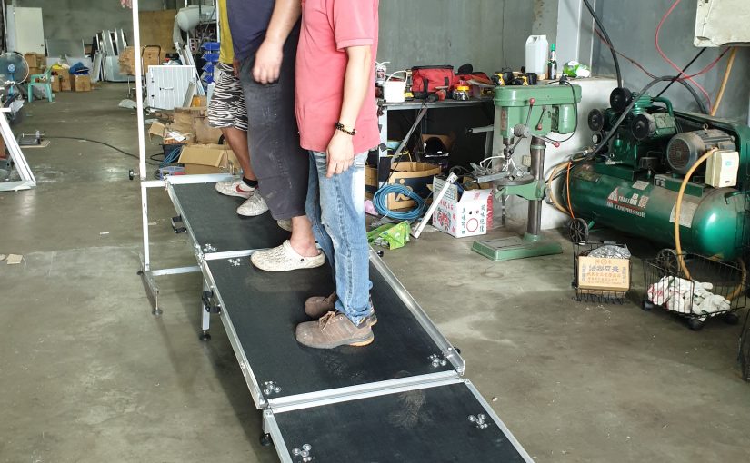 Customized bi-fold Ramps FRP