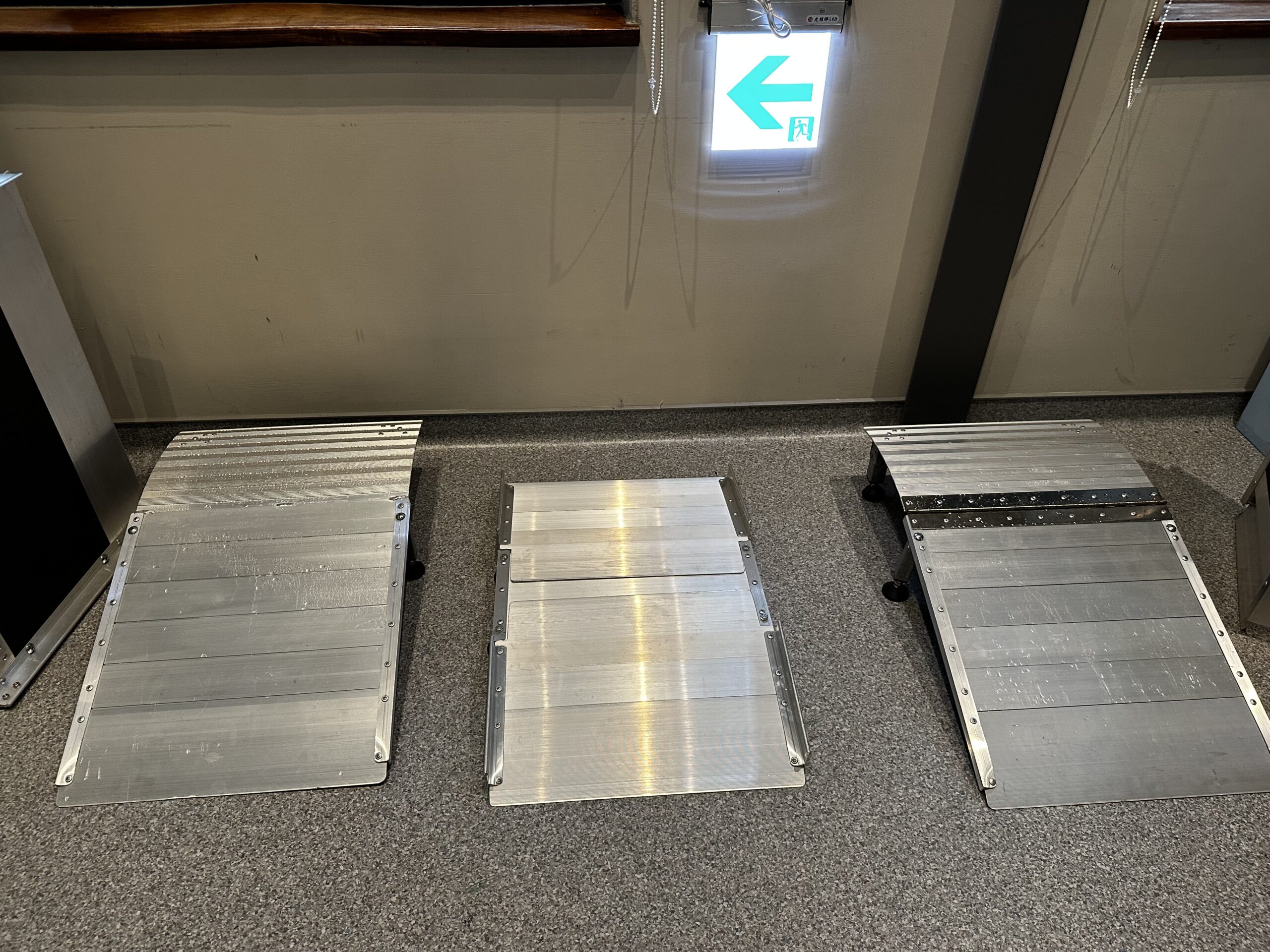 barrier-free ramp anti-slip test